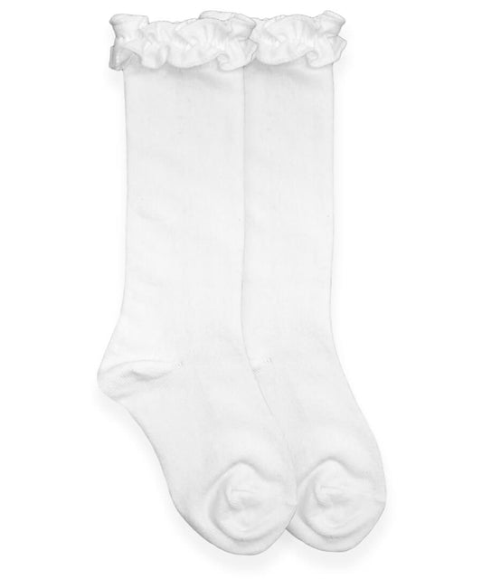 Jefferies Ruffle Knee Socks
