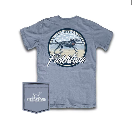 Youth Patriot Lab T-shirt - Saltwater