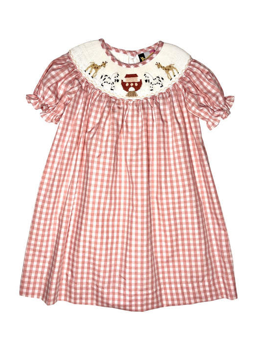 Noah's Ark Smocked Bishop