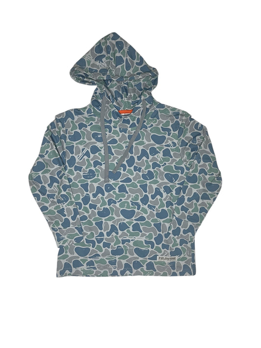 Youth Saltwater Camo Performance Hoodie
