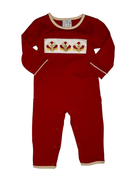 Three Sisters- Turkey Trot Boys Romper