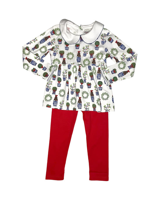 Christmas Planters Legging Set