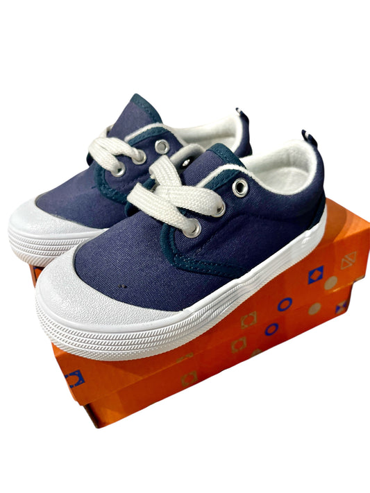 Shelby Navy Canvas Shoes