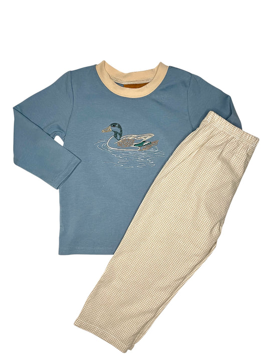 Mallard Duck Boys Pant Set