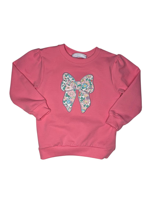 Trotter Street French Terry Pullover Bow