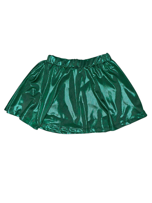 Emma Jean- Blakely Green Sparkle Skort