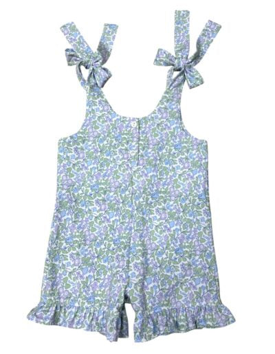 Three Sisters Lilac Floral Tie Romper